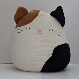 Squishmallow Squishy Squooshems Cameron Cat Original Rare 16" plush pillow